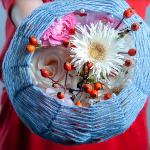 New Year's floristry and decor